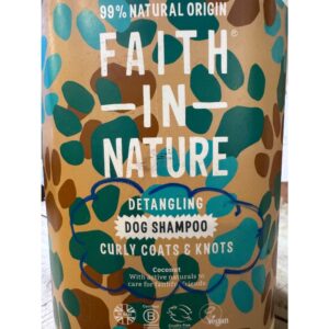 coconut detangling for curly coats and knots