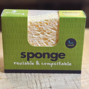eco living re usable and compostable sponge