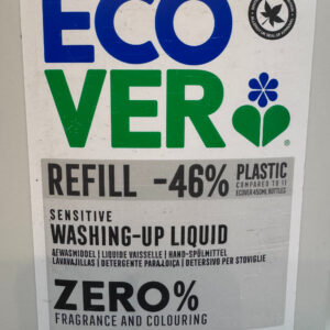 ecover washing up liquid zero fragrance