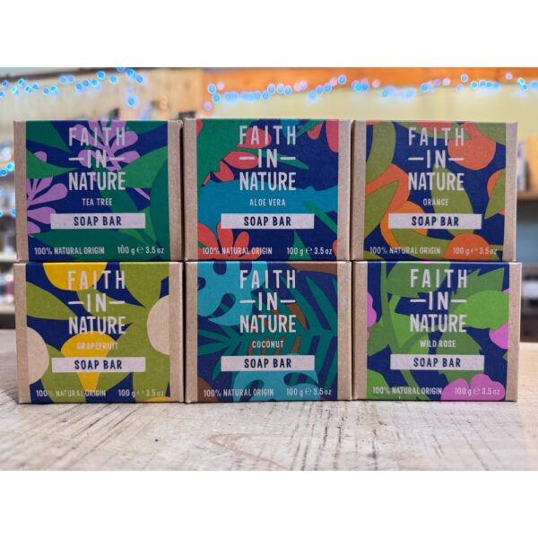 faith in nature soap bars
