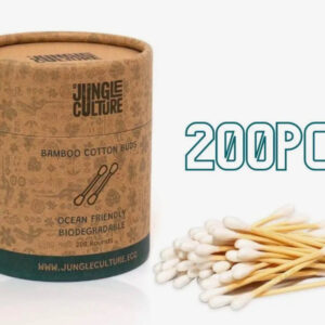 jungle culture organic bamboo cotton buds