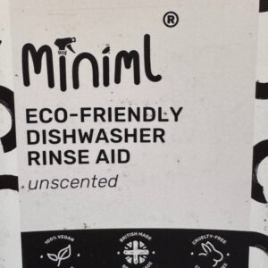 miniml dishwasher rinse aid