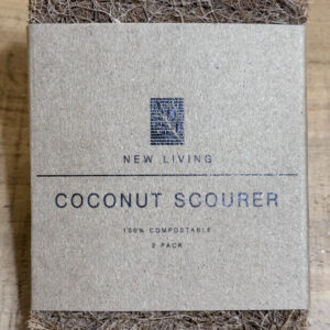 new living coconut dish scourer (2 pack)