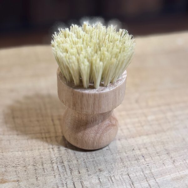 bamboo kitchen or vegetable scrubber