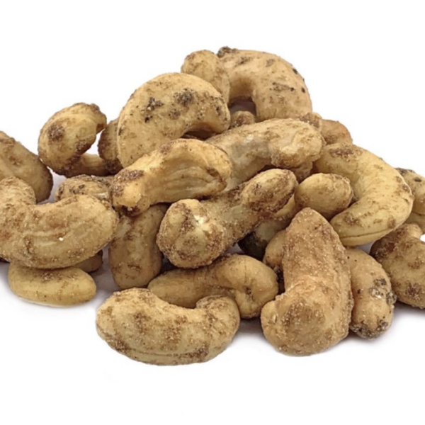 black pepper and sea salt cashews