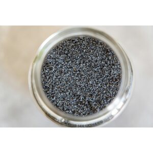 blue poppy seeds