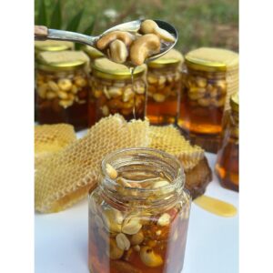 caramelised honey cashews