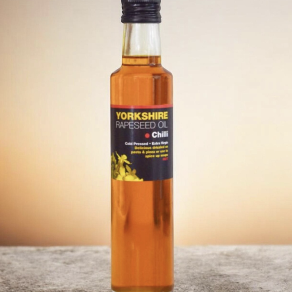 yorkshire chilli rapeseed oil cold pressed extra virgin