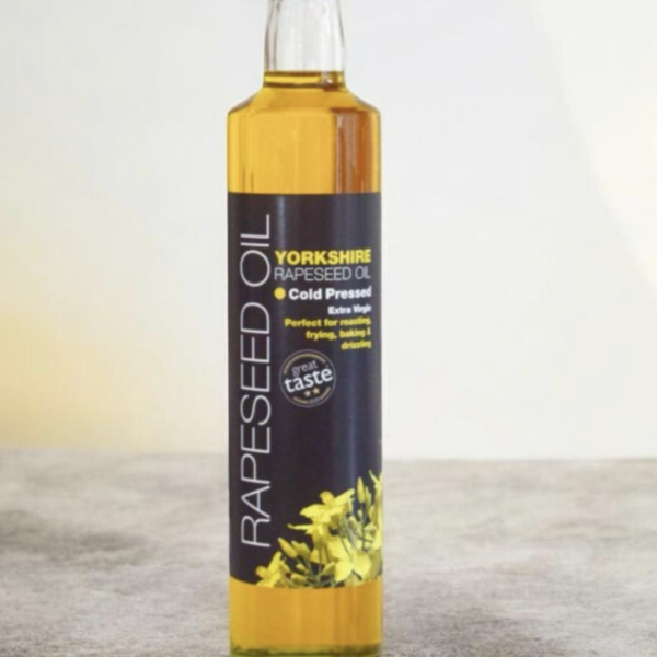 yorkshire plain rapeseed oil cold pressed extra virgin