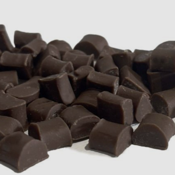 dark chocolate couverture chunks