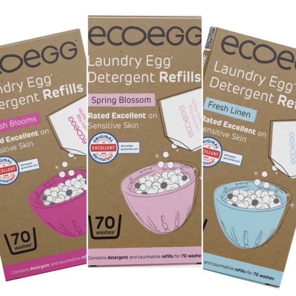 eco egg refills british blooms, fresh linen, spring blossom,