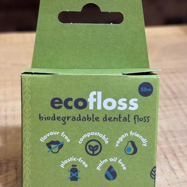 ecofloss biodegradable dental floss (vegan)