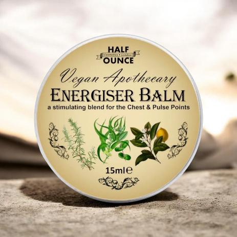 half ounce energiser essential oil balm 15ml (vegan)