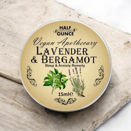 half ounce sleep & anxiety balm lavender & bergamont 15ml (vegan)
