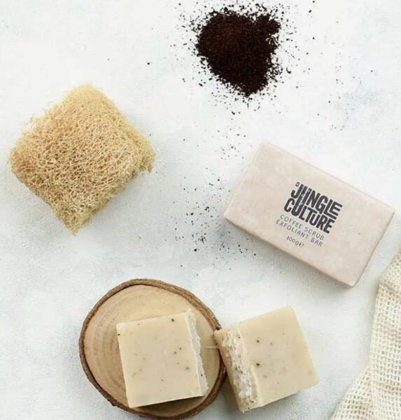 jungle culture coffee scrub exfoliating bar