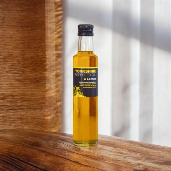 yorkshire lemon rapeseed oil cold pressed extra virgin