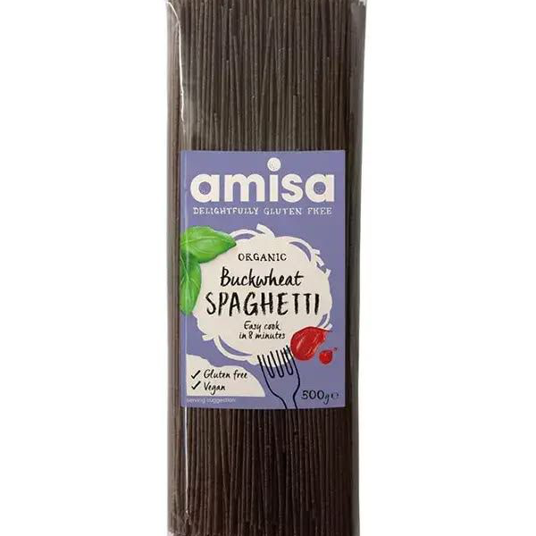 organic buckwheat spaghetti