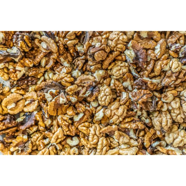 organic walnut halvespieces