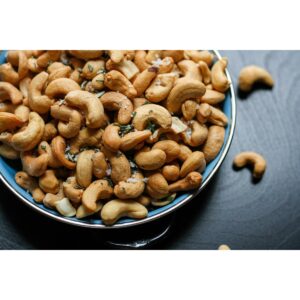 roasted and salted cashews